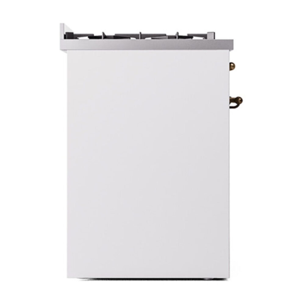 ILVE_UP30QNMPWHB_Nostalgie_II_30"_Dual_Fuel_Range_left_side