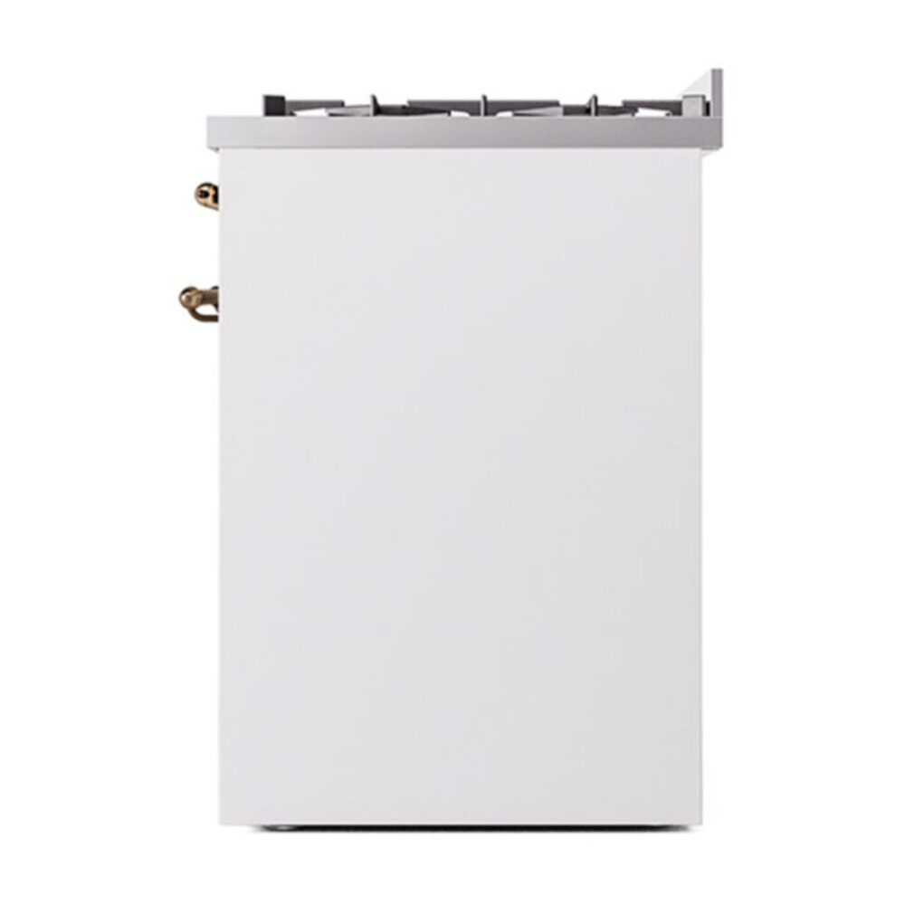 ILVE_UP30QNMPWHB_Nostalgie_II_30"_Dual_Fuel_Range_right_side