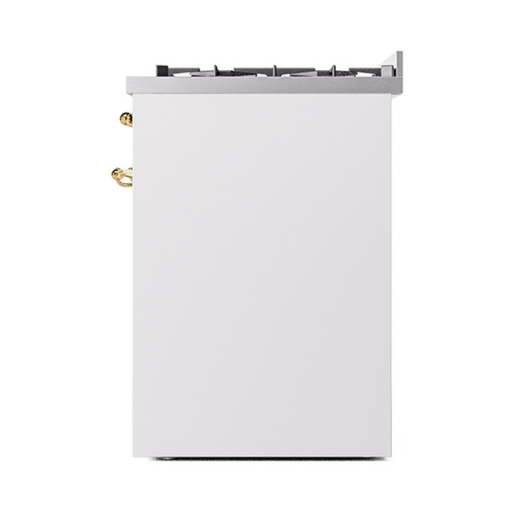 ILVE_UP30QNMPWHGLP_Nostalgie_II_30"_Dual_Fuel_Range_right_side