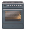 ILVE UP30WMPBGLP Professional Plus II 30" Dual Fuel Range, front view