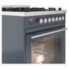 ILVE UP30WMPBGLP Professional Plus II 30" Dual Fuel Range, details