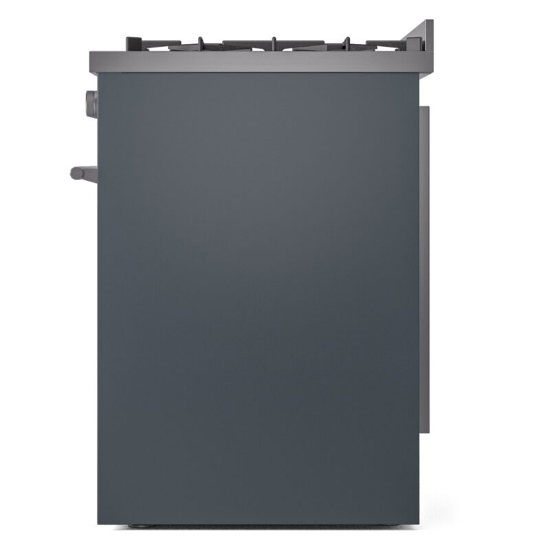 ILVE UP30WMPBGLP Professional Plus II 30" Dual Fuel Range, right side view