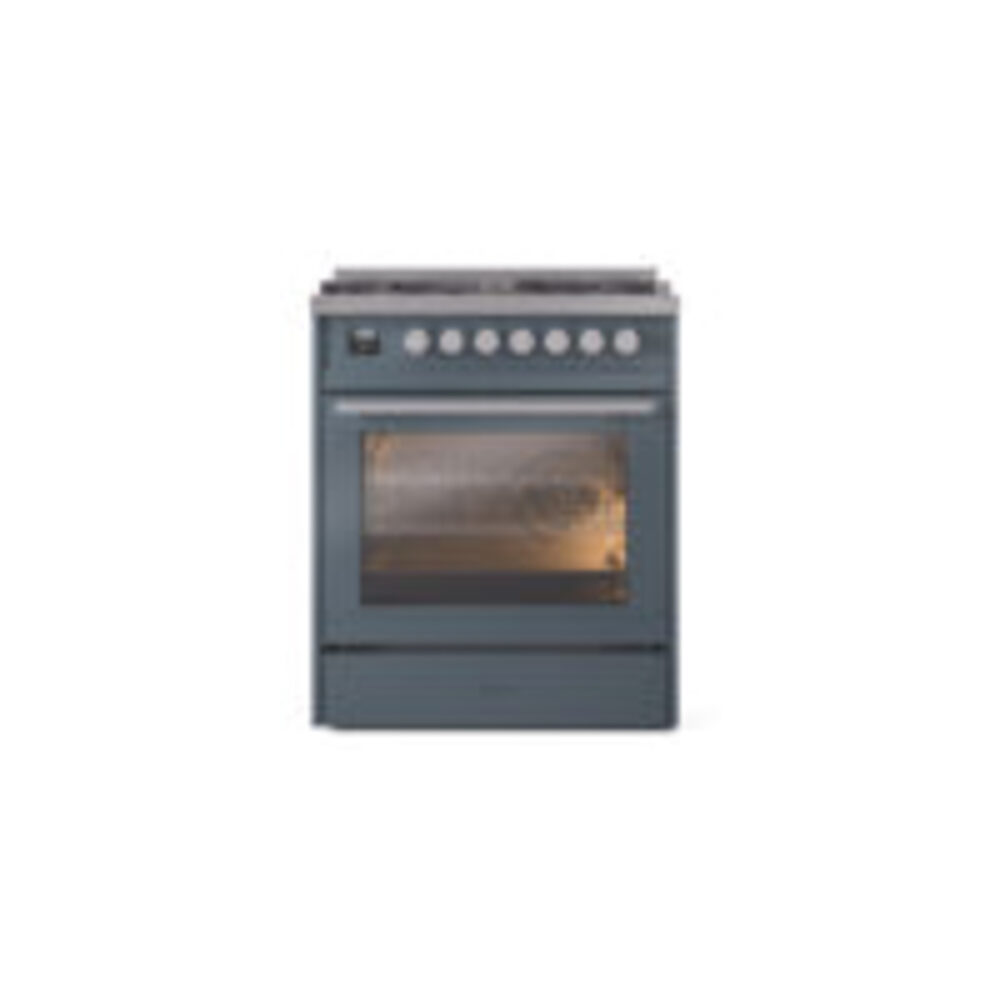 ILVE UP30WMPBG Professional Plus II 30" Dual Fuel Range, front view