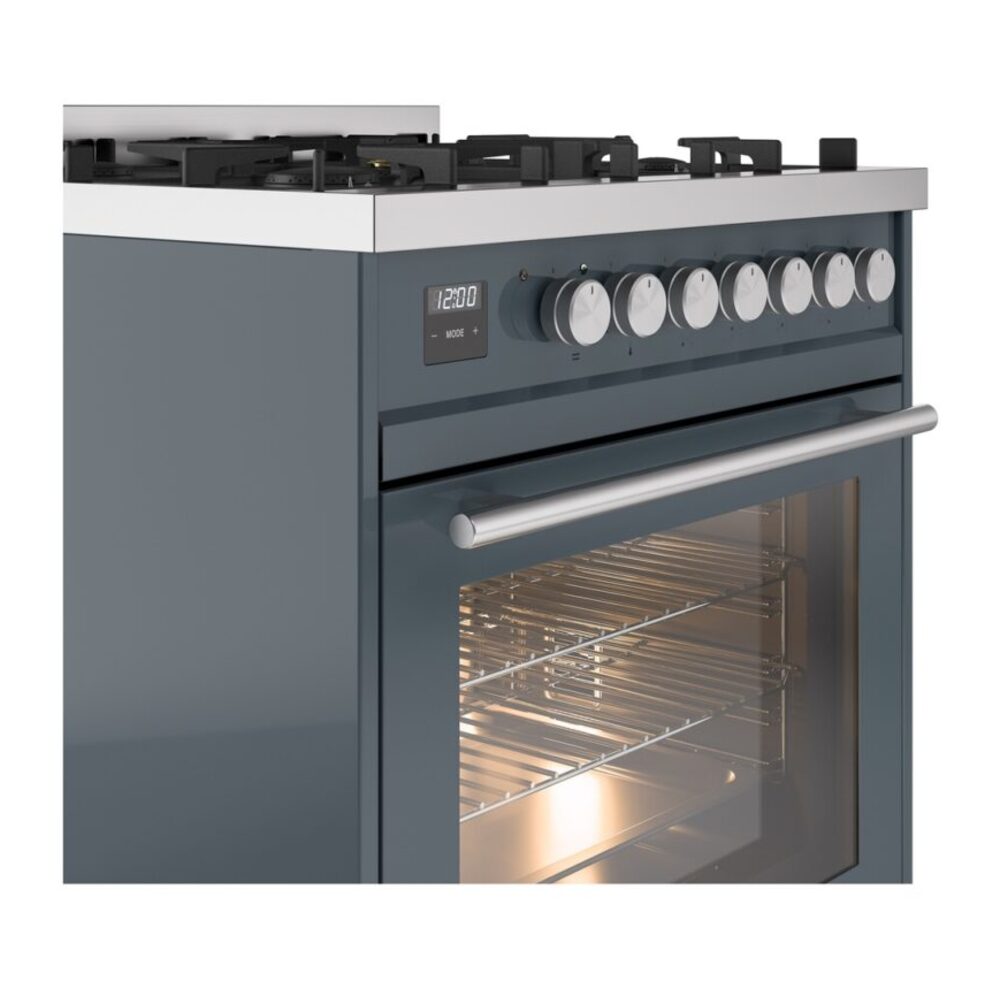 ILVE UP30WMPBG Professional Plus II 30" Dual Fuel Range, details