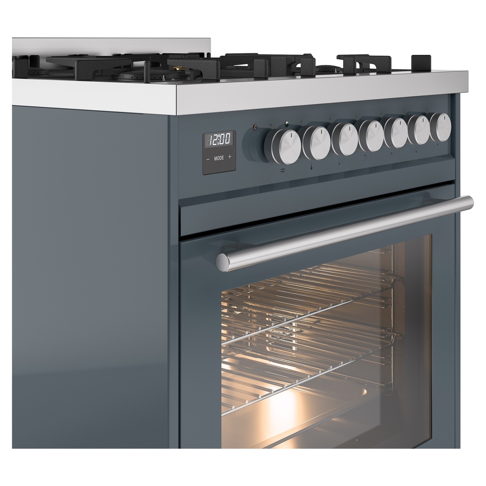 ILVE UP30WMPBG Professional Plus II 30" Dual Fuel Range, details