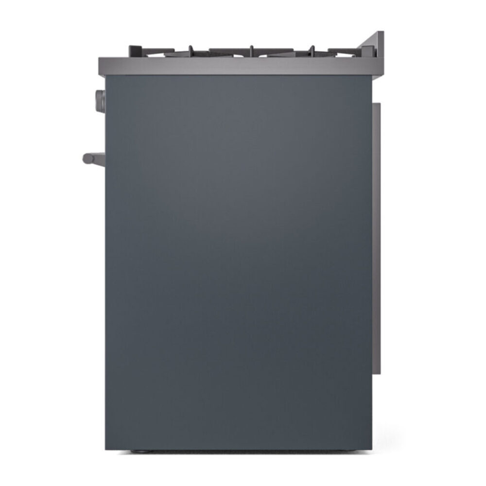 ILVE UP30WMPBG Professional Plus II 30" Dual Fuel Range, right side view