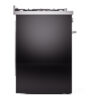 ILVE UP30WMPBKLP Professional Plus II 30" Dual Fuel Range, left side view