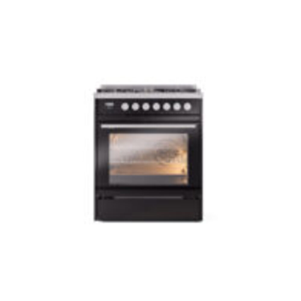 ILVE UP30WMPBK Professional Plus II 30" Dual Fuel Range, front view