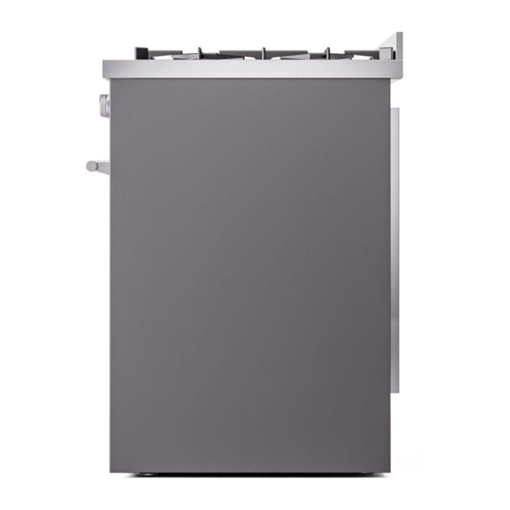 ILVE UP30WMPMG Professional Plus II 30" Dual Fuel Range, right side view