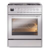 ILVE UP30WMPSSLP Professional Plus II 30" Dual Fuel Range, front view