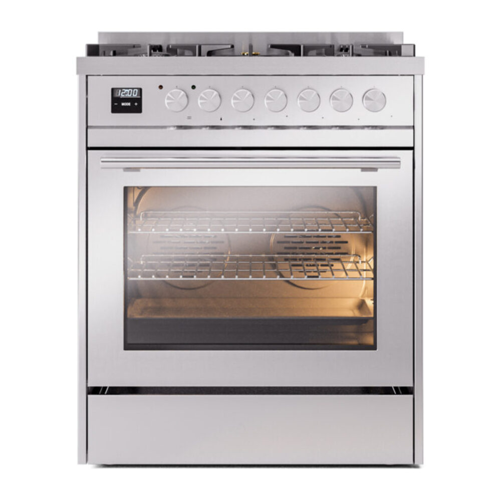 ILVE UP30WMPSSLP Professional Plus II 30" Dual Fuel Range, front view