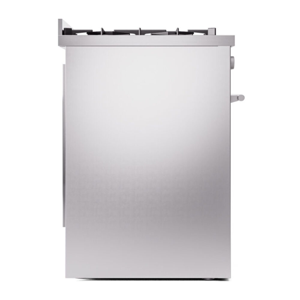 ILVE UP30WMPSSLP Professional Plus II 30" Dual Fuel Range, left side view