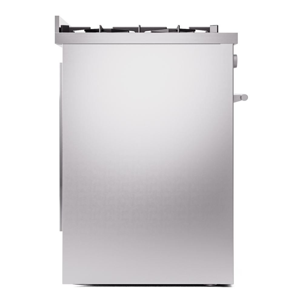 ILVE UP30WMPSSLP Professional Plus II 30" Dual Fuel Range, left side view