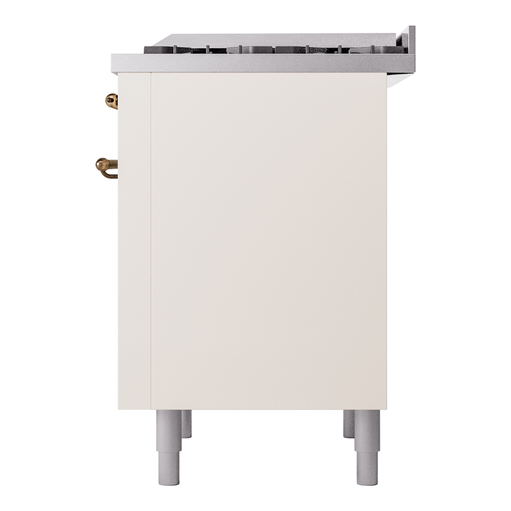 ILVE Nostalgie II 36" UP36FNMPAWBLP Dual Fuel Range right side