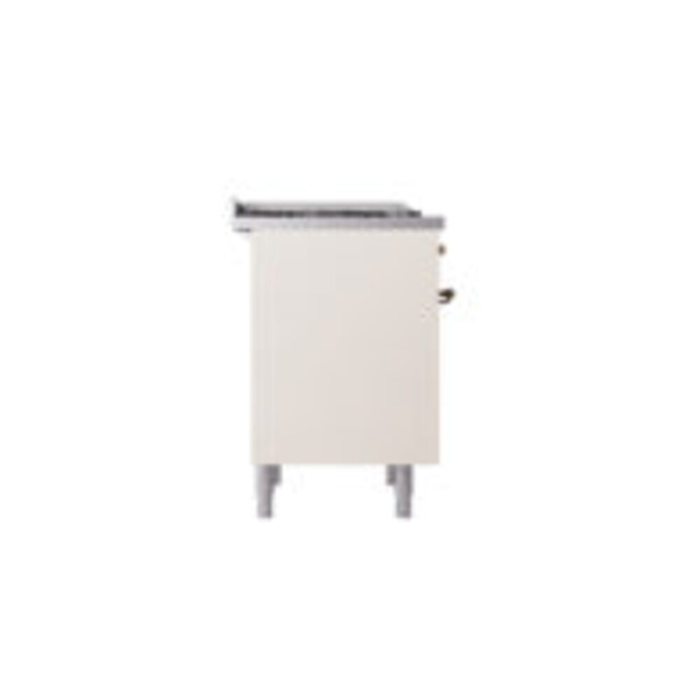 ILVE Nostalgie II 36" UP36FNMPAWB Dual Fuel Range left side