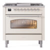 ILVE Nostalgie II 36" UP36FNMPAWCLP Dual Fuel Range front view