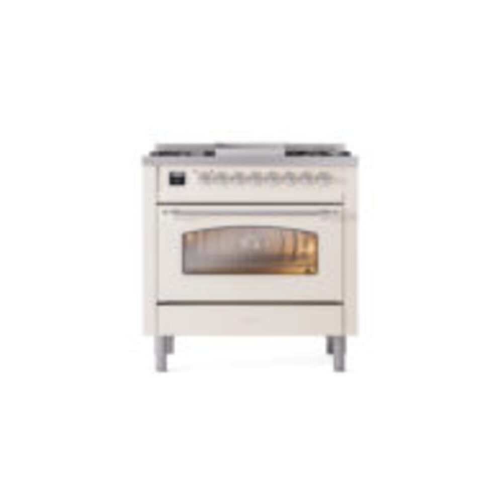 ILVE Nostalgie II 36" UP36FNMPAWCLP Dual Fuel Range front view