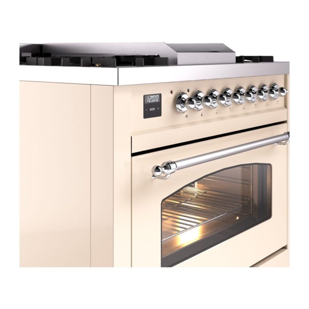 ILVE Nostalgie II 36" UP36FNMPAWC Dual Fuel Range details