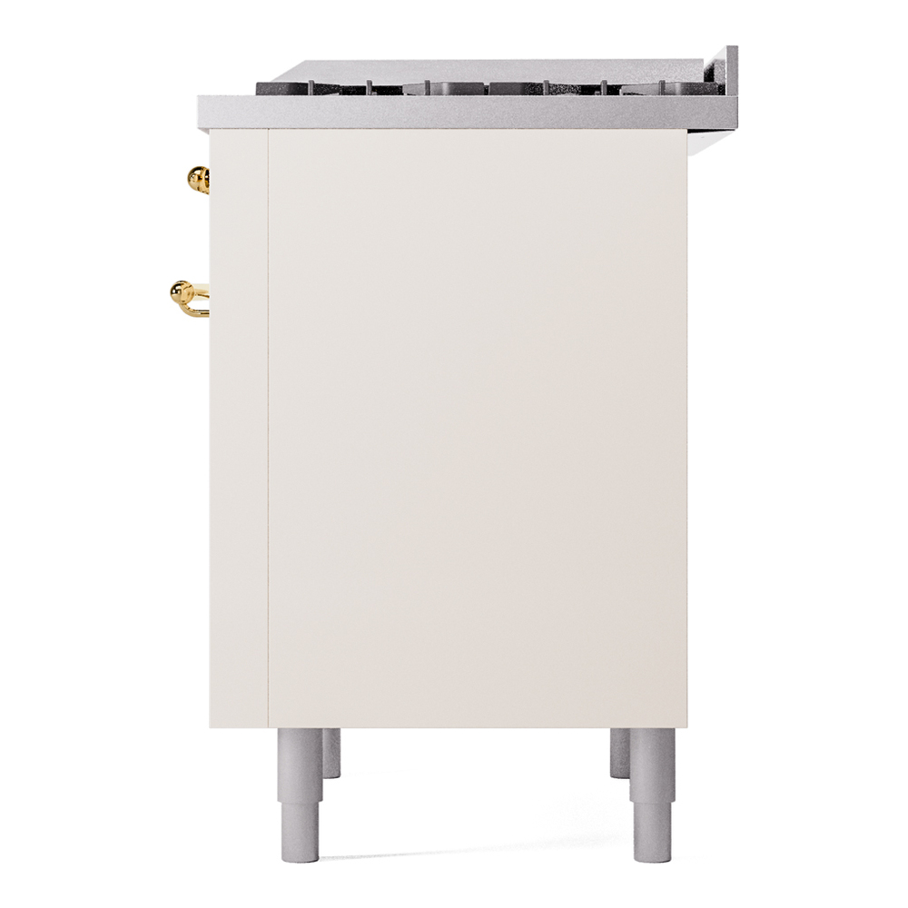 ILVE Nostalgie II 36" UP36FNMPAWG Dual Fuel Range right side