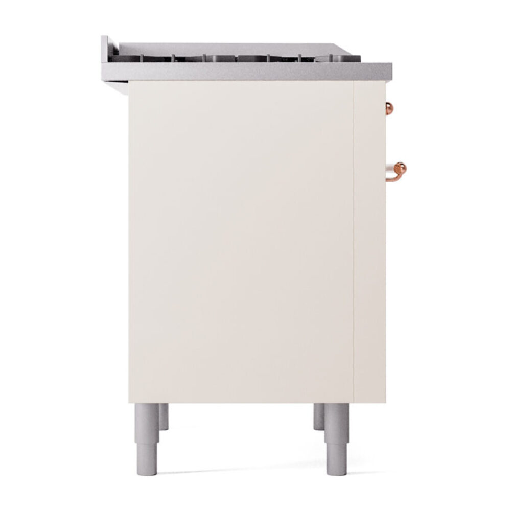 ILVE Nostalgie II 36" UP36FNMPAWP Dual Fuel Range left side