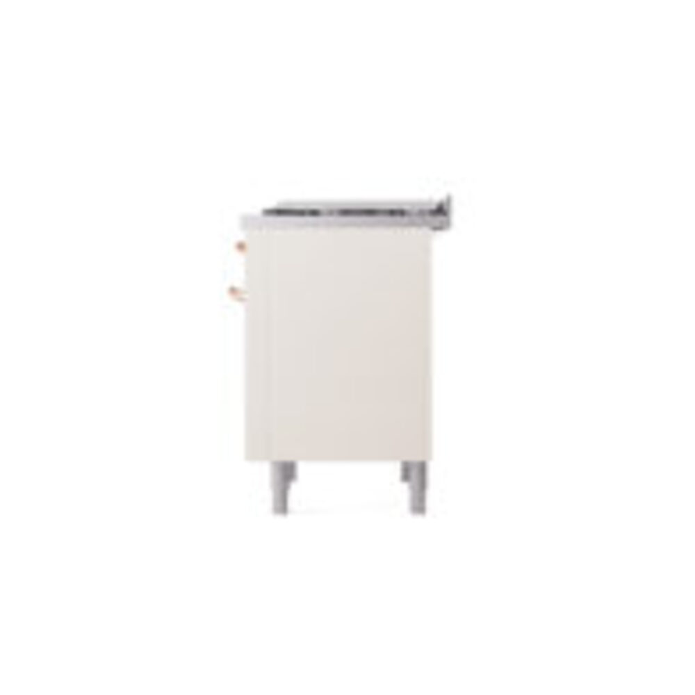 ILVE Nostalgie II 36" UP36FNMPAWP Dual Fuel Range left side