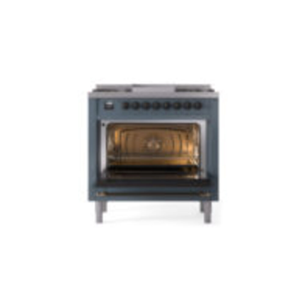 ILVE Nostalgie II 36" UP36FNMPBGBLP Dual Fuel Range