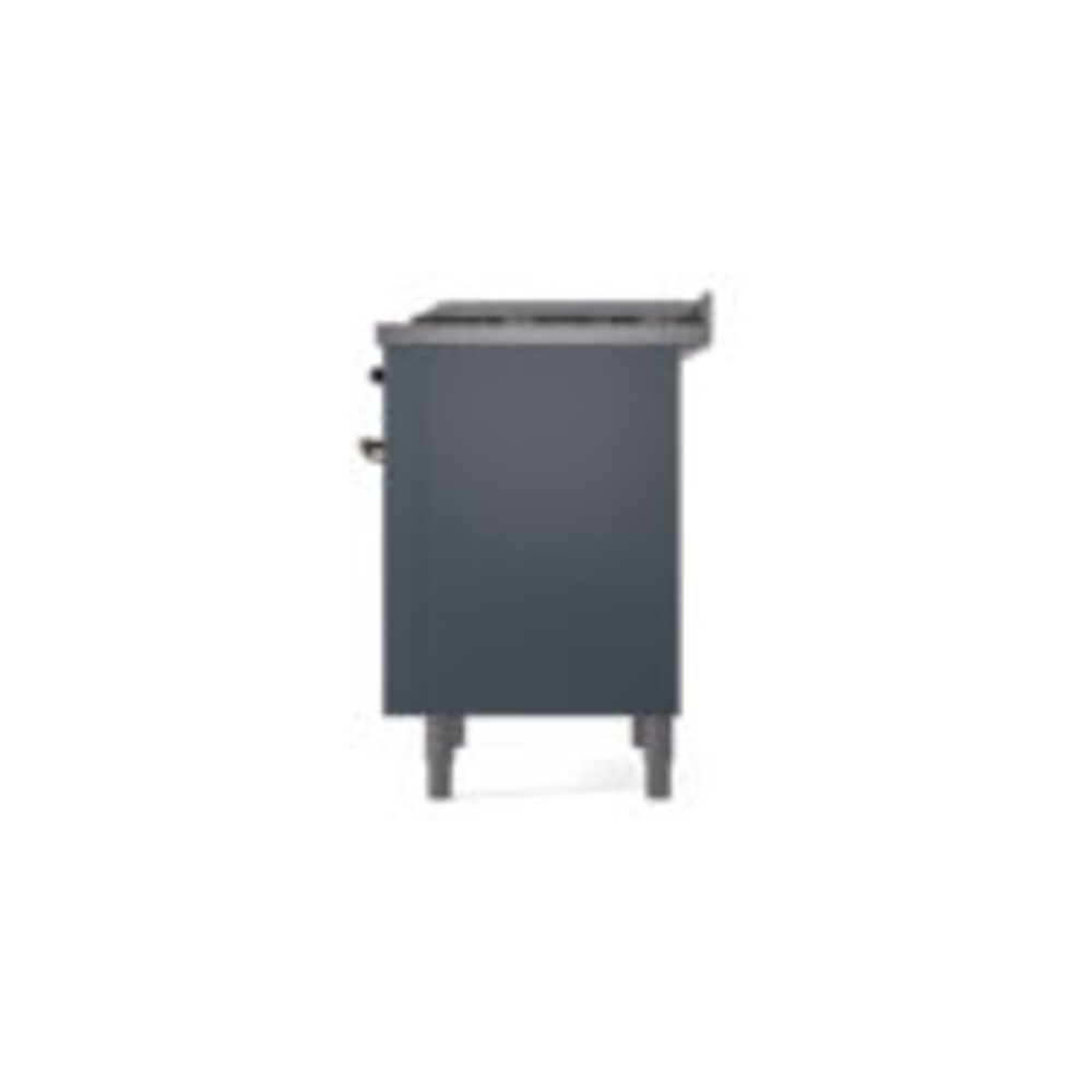 ILVE Nostalgie II 36" UP36FNMPBGB Dual Fuel Range right side