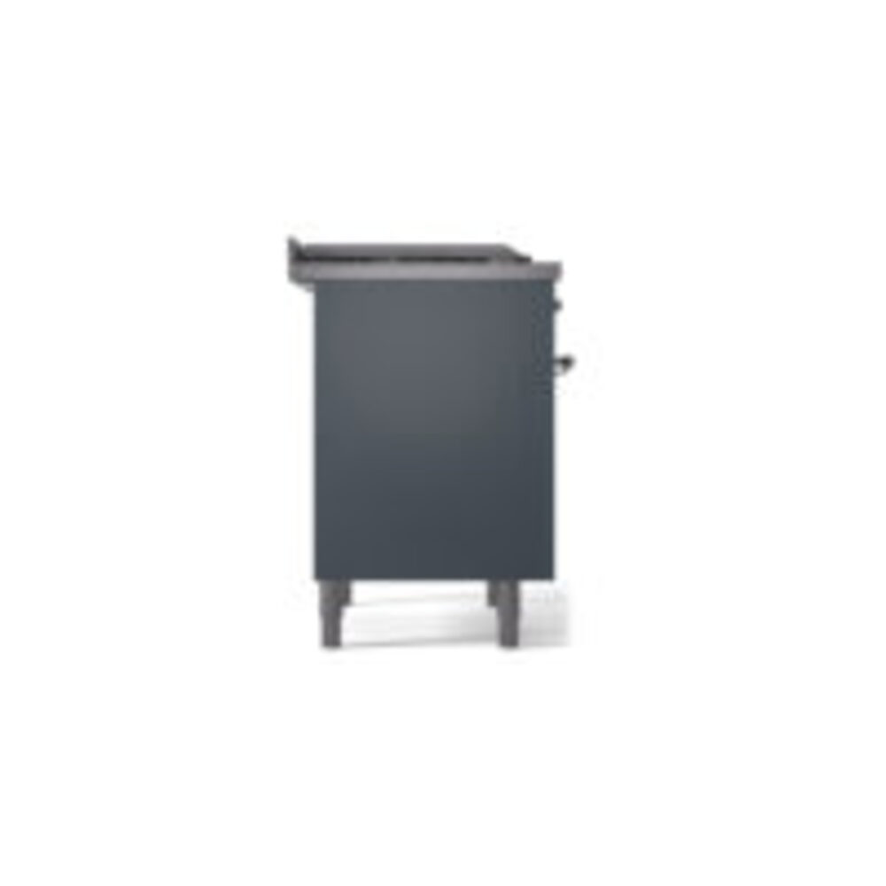 ILVE Nostalgie II 36" UP36FNMPBGC Dual Fuel Range left side
