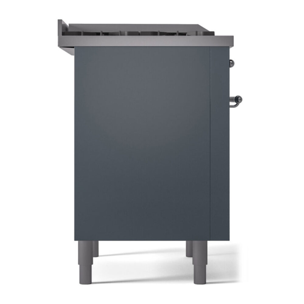 ILVE Nostalgie II 36" UP36FNMPBGC Dual Fuel Range left side
