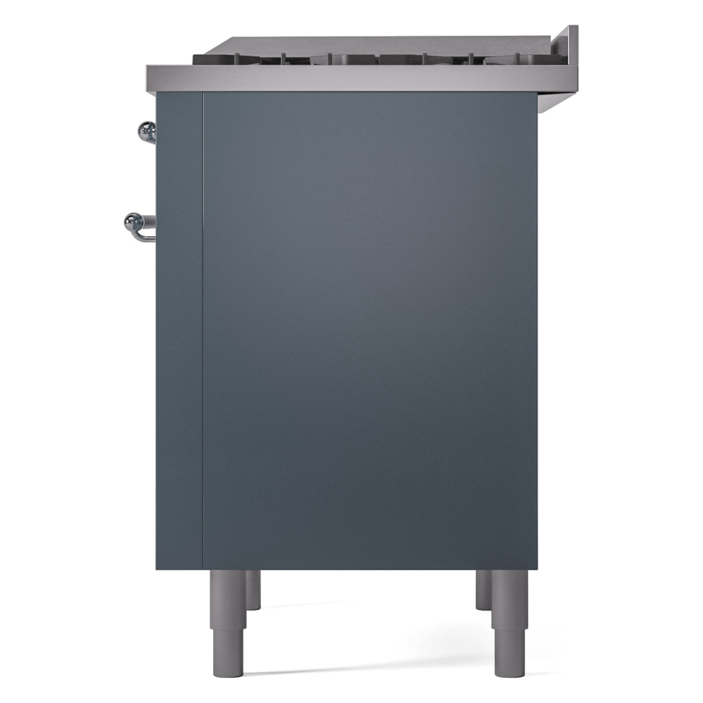 ILVE Nostalgie II 36" UP36FNMPBGC Dual Fuel Range right side