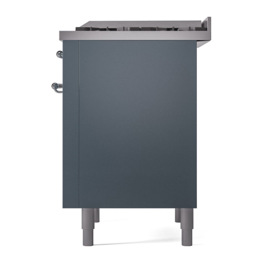 ILVE Nostalgie II 36" UP36FNMPBGC Dual Fuel Range right side