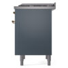 ILVE Nostalgie II 36" UP36FNMPBGGLP Dual Fuel Range right side