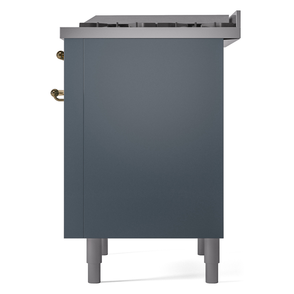 ILVE Nostalgie II 36" UP36FNMPBGGLP Dual Fuel Range right side