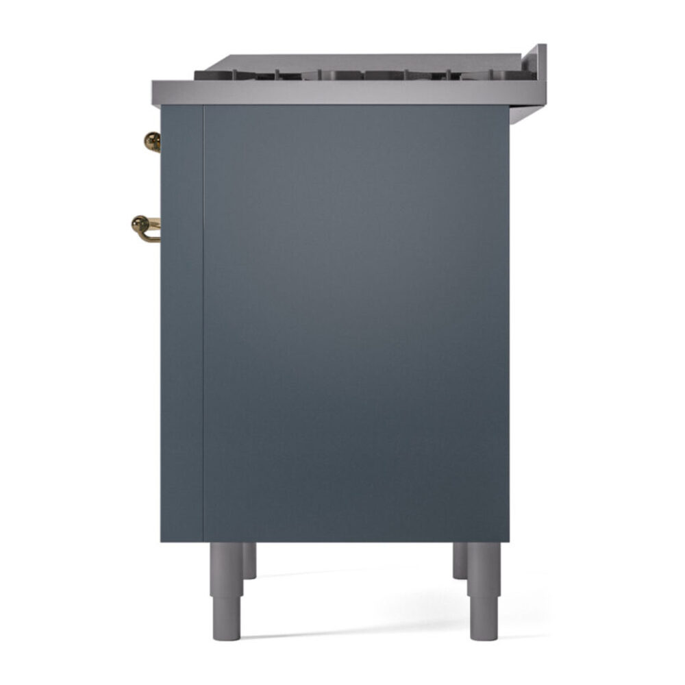 ILVE Nostalgie II 36" UP36FNMPBGG Dual Fuel Range right side