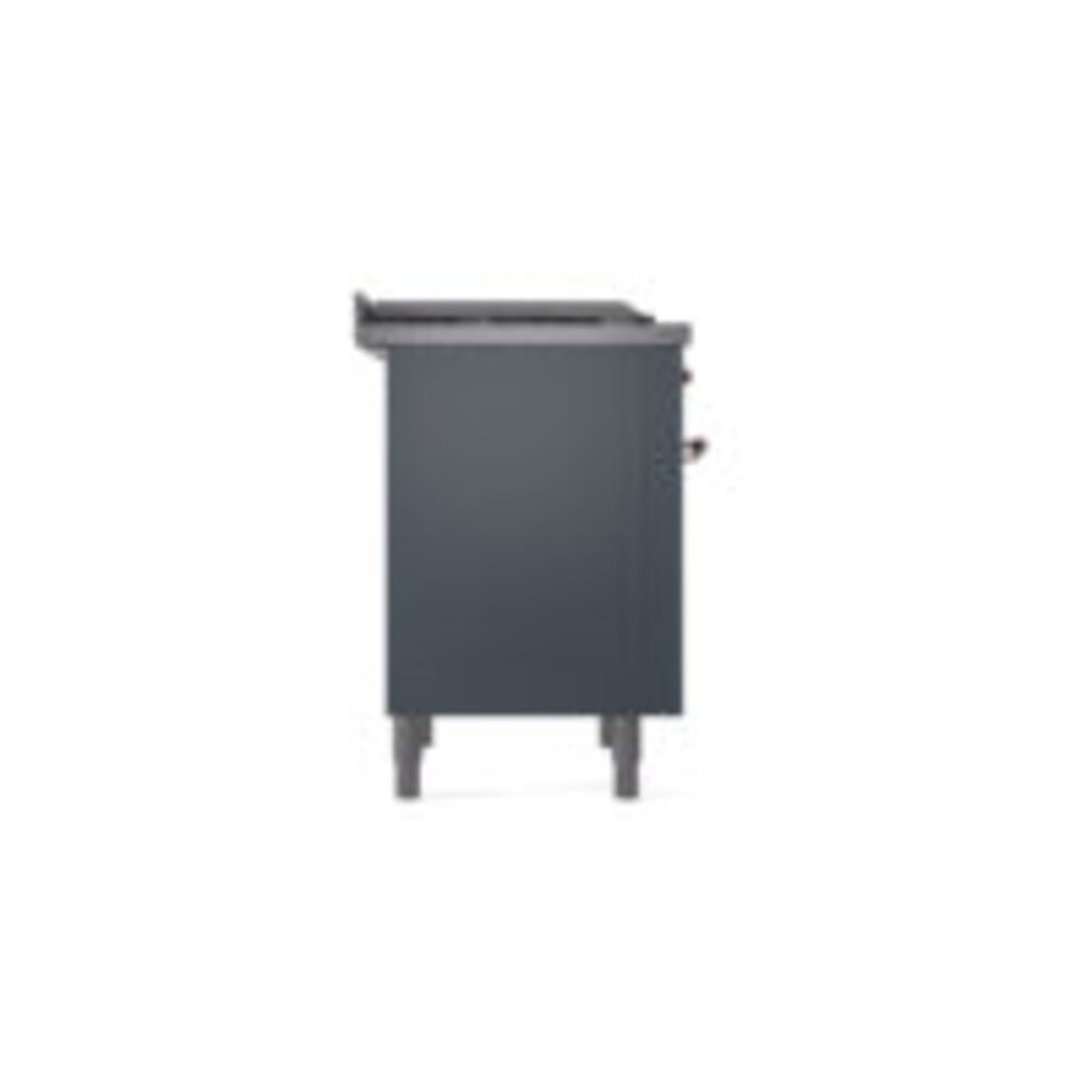 ILVE Nostalgie II 36" UP36FNMPBGPLP Dual Fuel Range left side