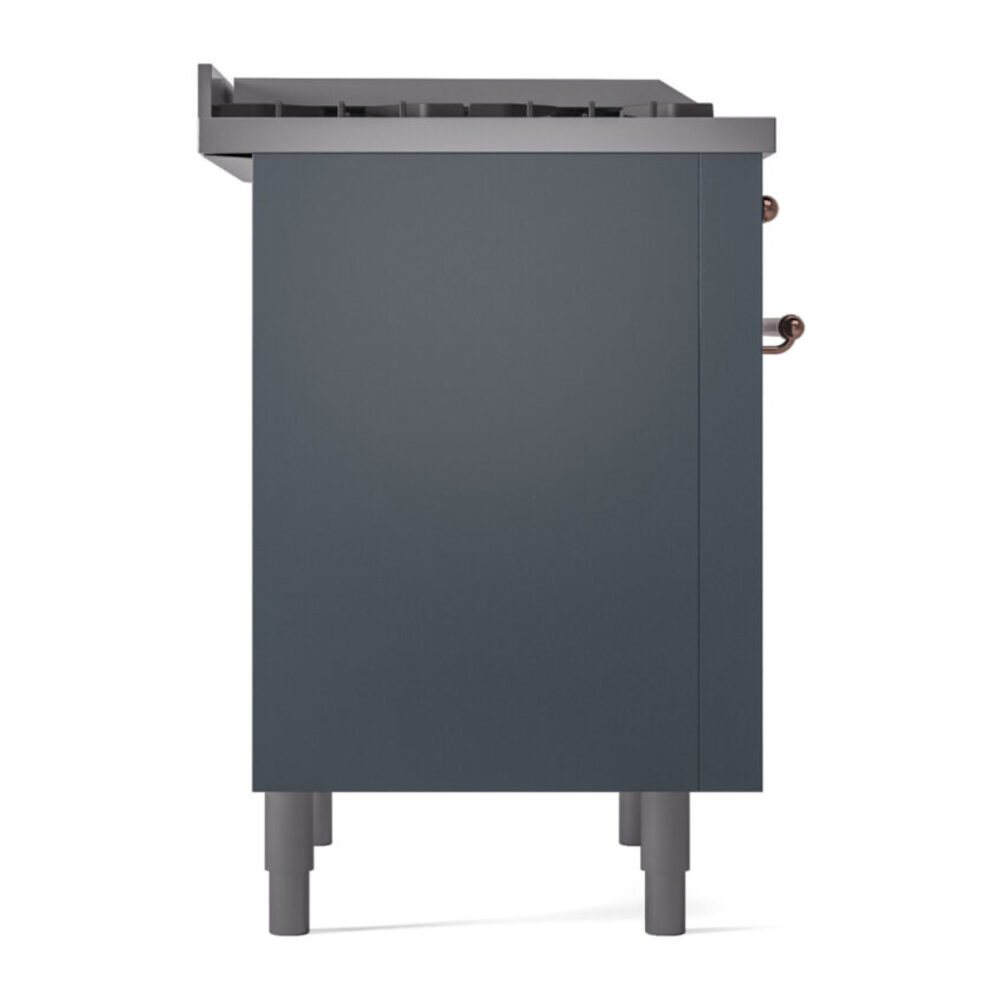 ILVE Nostalgie II 36" UP36FNMPBGP Dual Fuel Range left side