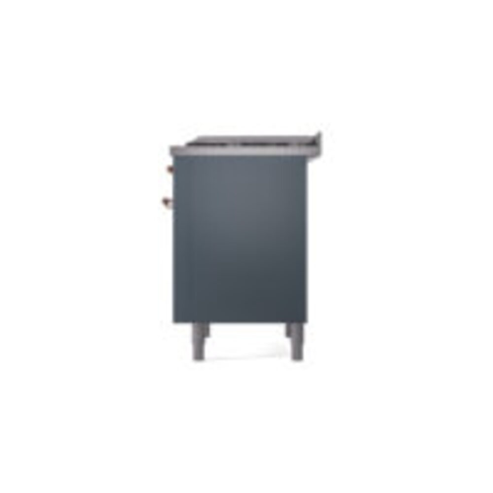 ILVE Nostalgie II 36" UP36FNMPBGP Dual Fuel Range right side