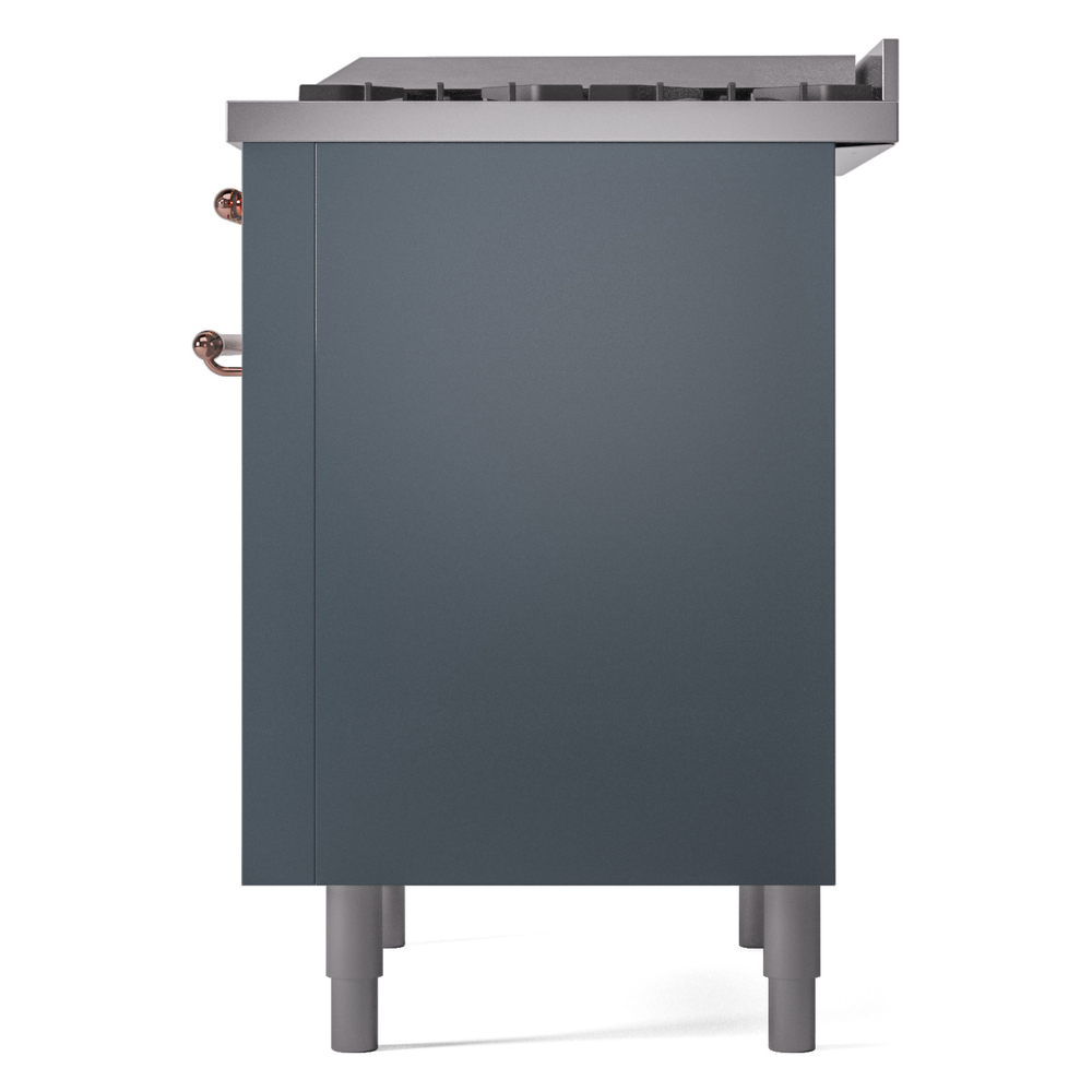 ILVE Nostalgie II 36" UP36FNMPBGP Dual Fuel Range right side