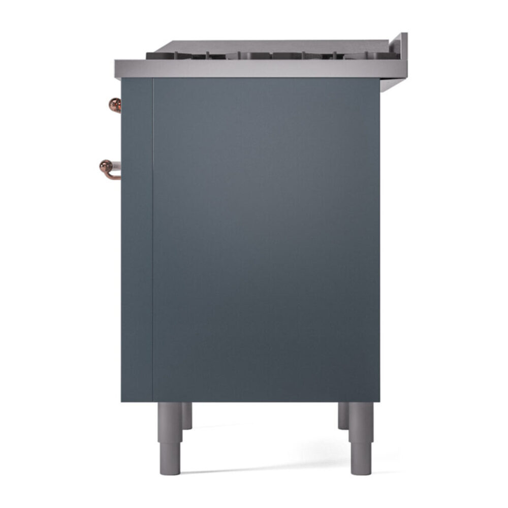 ILVE Nostalgie II 36" UP36FNMPBGP Dual Fuel Range right side
