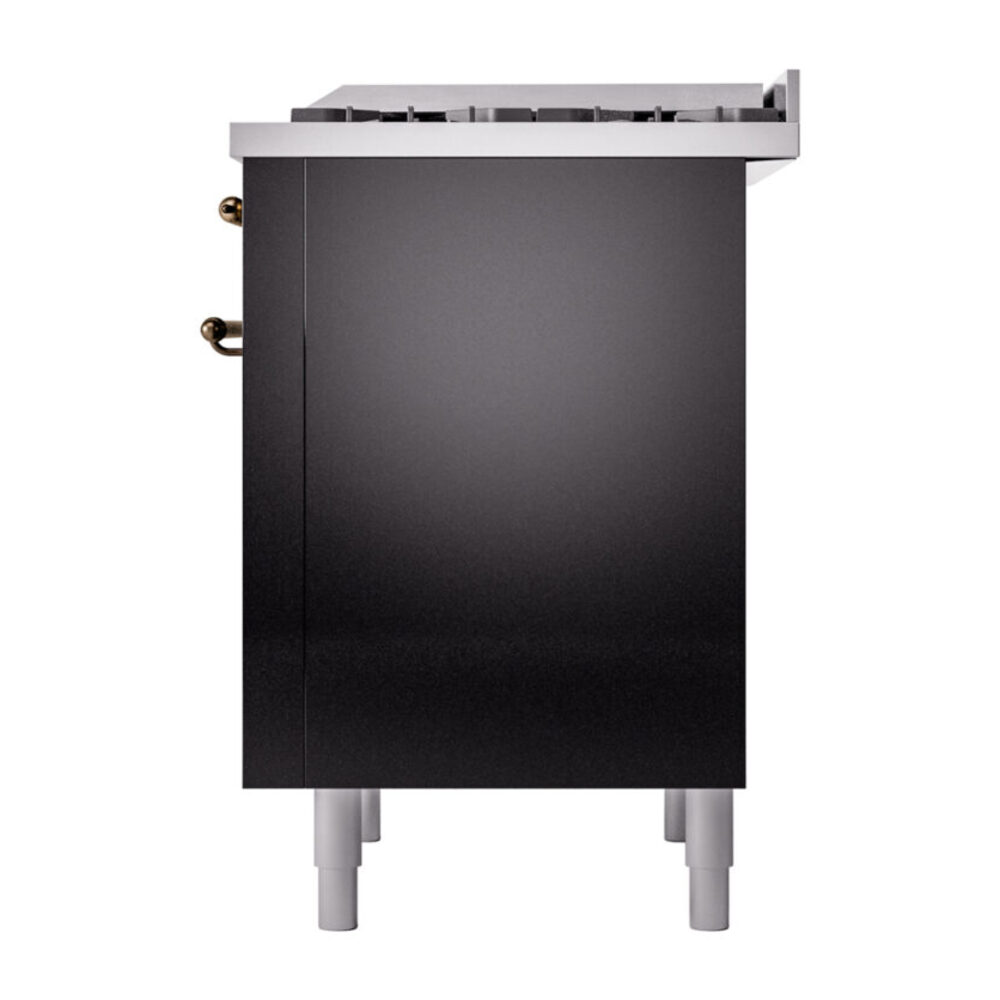 ILVE Nostalgie II 36" UP36FNMPBKB Dual Fuel Range right side