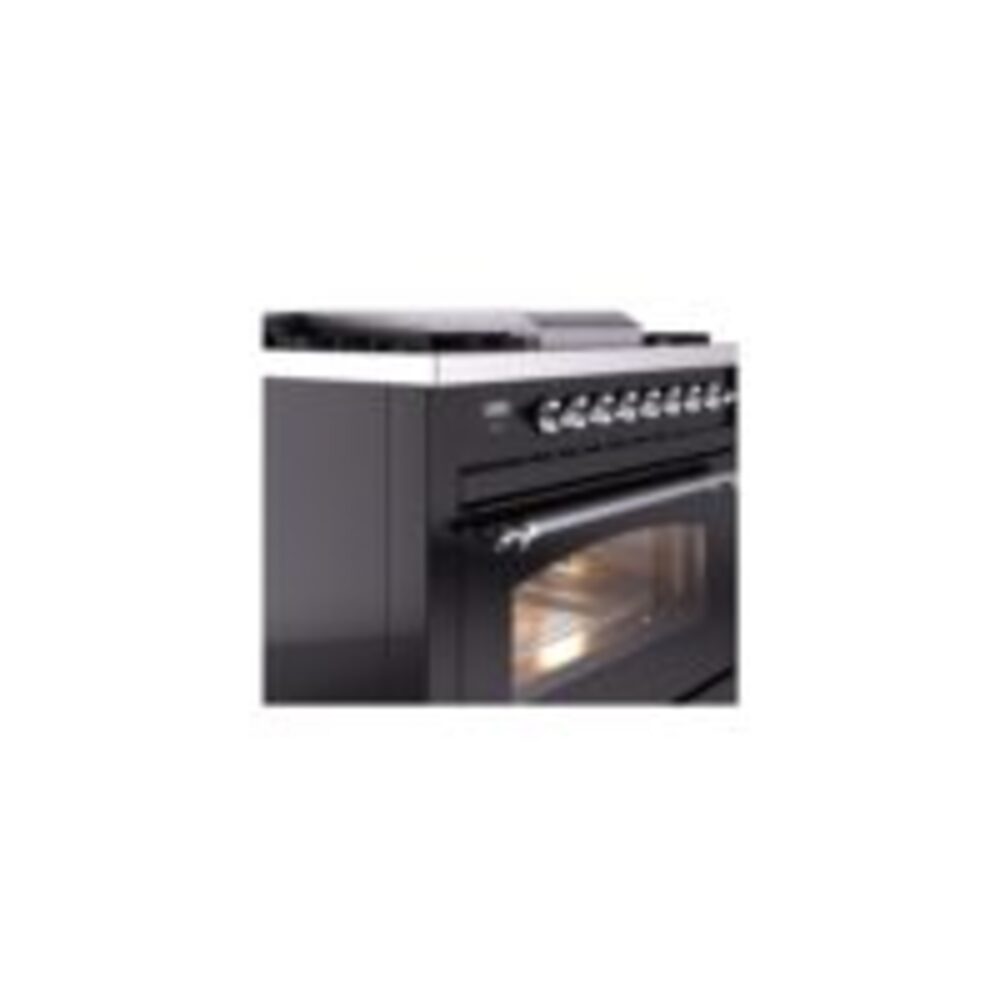 ILVE Nostalgie II 36" UP36FNMPBKC Dual Fuel Range details