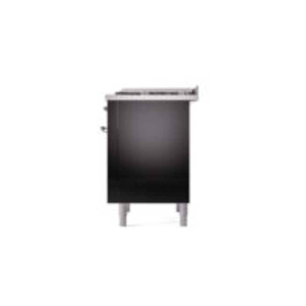ILVE Nostalgie II 36" UP36FNMPBKC Dual Fuel Range right side