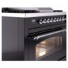 ILVE Nostalgie II 36" UP36FNMPBKC Dual Fuel Range details