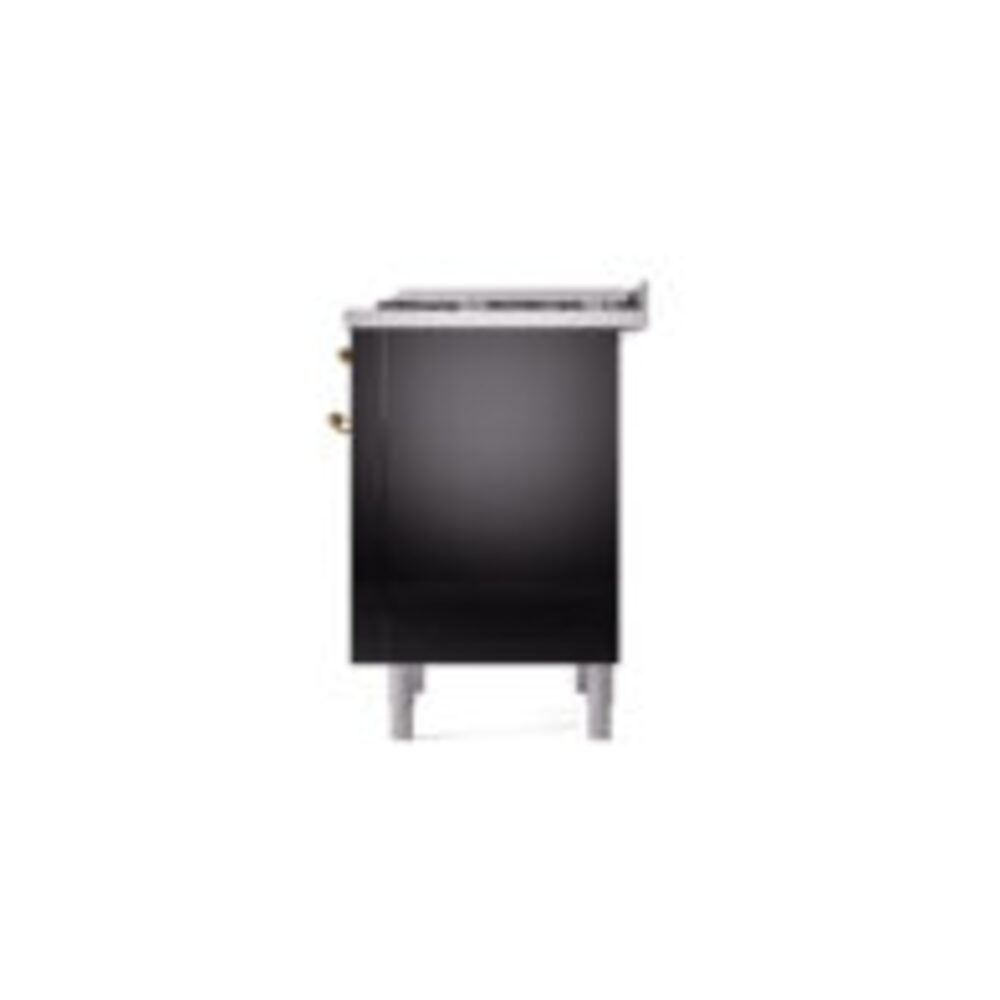 ILVE Nostalgie II 36" UP36FNMPBKGLP Dual Fuel Range right side