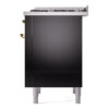 ILVE Nostalgie II 36" UP36FNMPBKG Dual Fuel Range right side