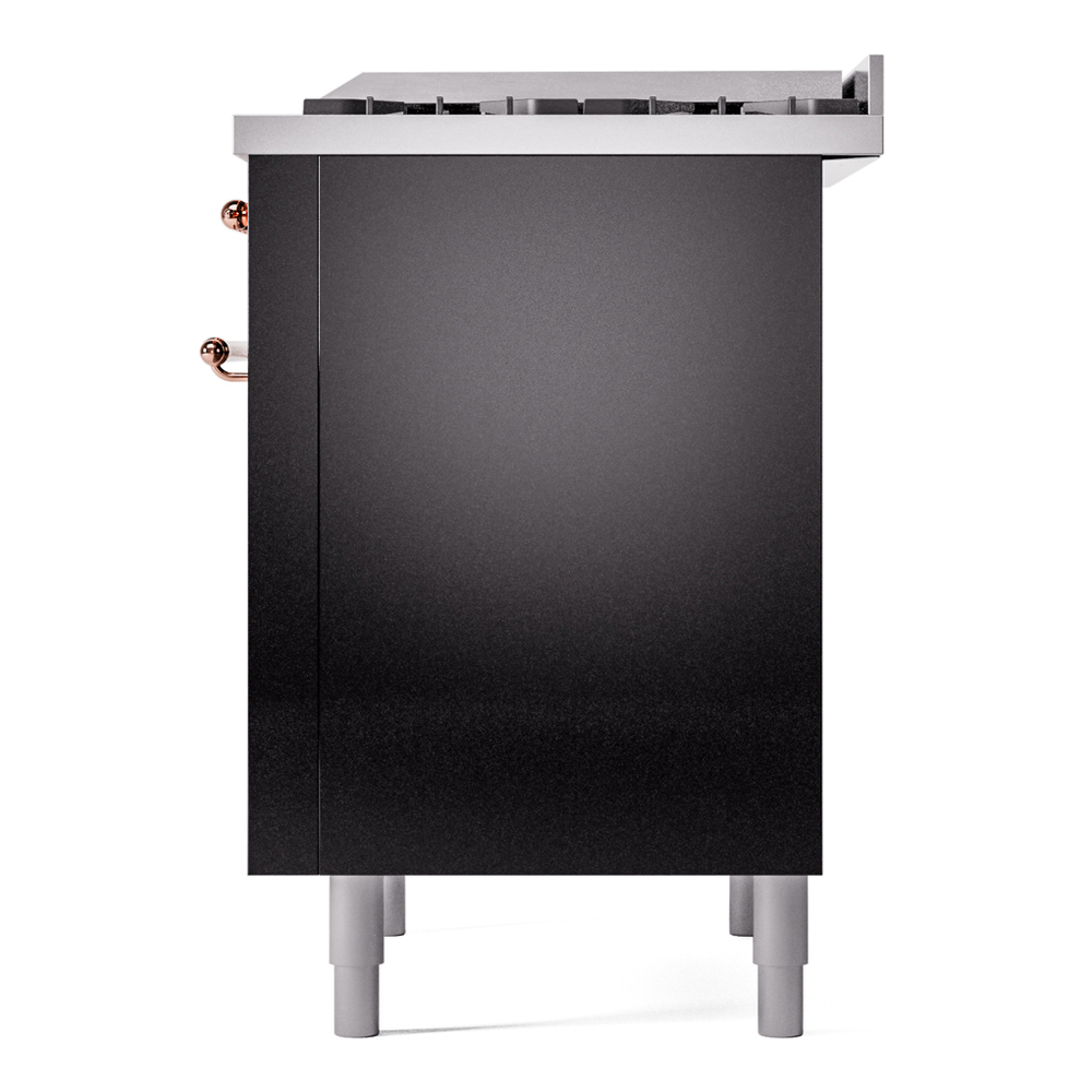 ILVE Nostalgie II 36" UP36FNMPBKP Dual Fuel Range right side