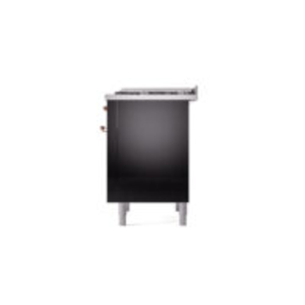 ILVE Nostalgie II 36" UP36FNMPBKP Dual Fuel Range right side