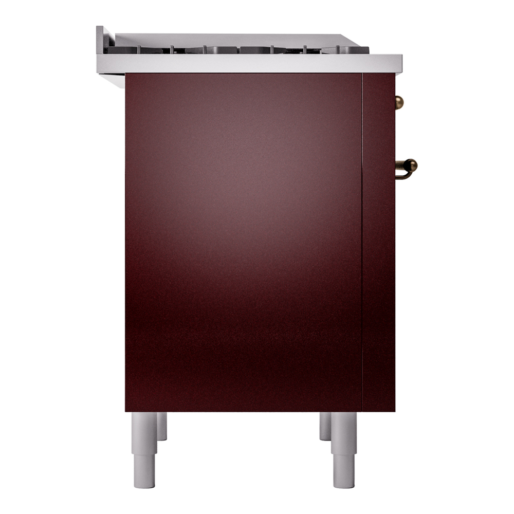 ILVE Nostalgie II 36" UP36FNMPBUBLP Dual Fuel Range left side