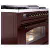 ILVE Nostalgie II 36" UP36FNMPBUB Dual Fuel Range details