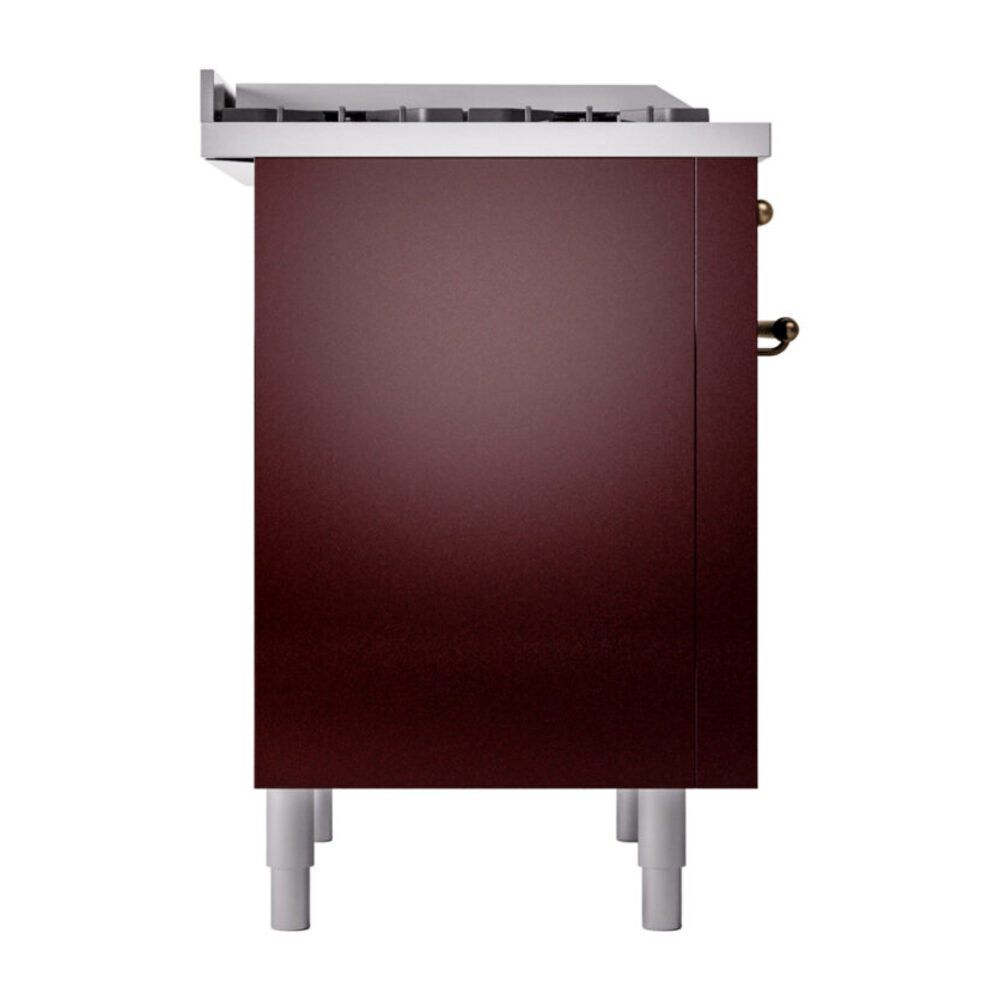 ILVE Nostalgie II 36" UP36FNMPBUB Dual Fuel Range left side